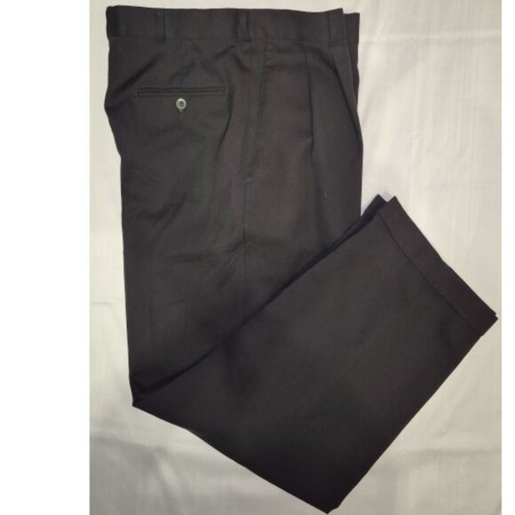 Slates by Dockers Black dress slacks. Pleated front. size 36/30 - Picture 14 of 15